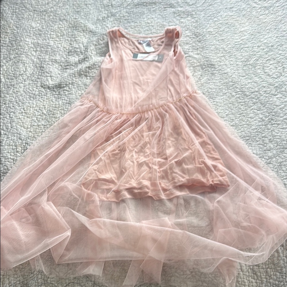 Elegant Pink Tulle Dress